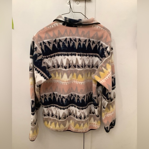 Patagonia Fleece Synchilla Snap-T Pullover Bandicoot Marrow Grey Small​​​ - Picture 9 of 10